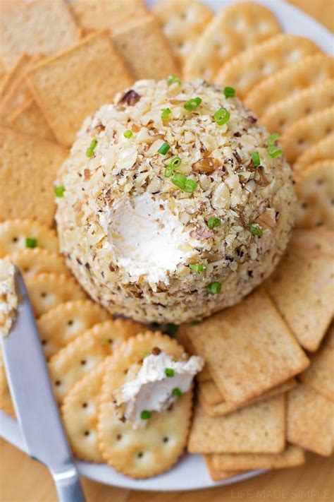 Classic Cheese Ball Recipe Perfect For Parties Life Made Simple