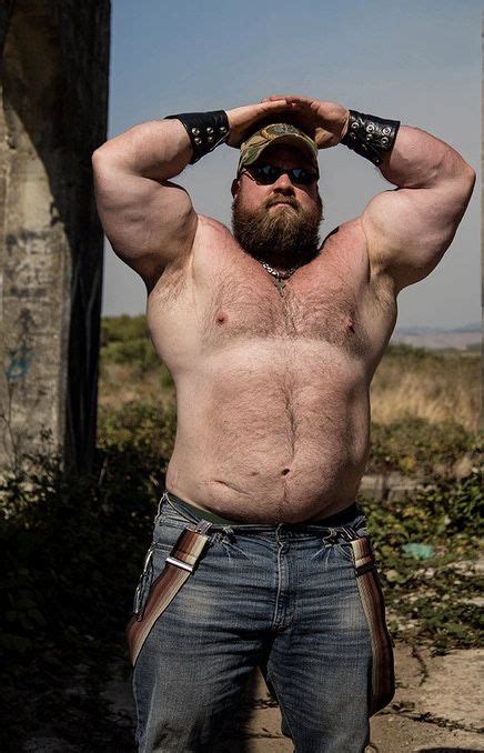 Hairy Men Muscles Big Daddy Bear Muscle Bear Men Big Babez Bear Man Beefy Men Awesome