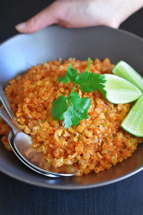 Mexican Cauliflower Rice Whole30 Low Carb Nom Nom Paleo Recipe