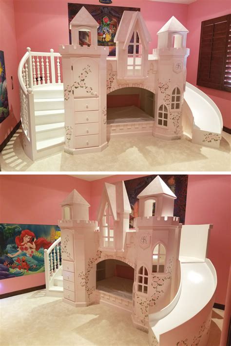 Limited time sale easy return. Castle Vicari Bunk Bed | Kid beds, Play houses, Princess ...
