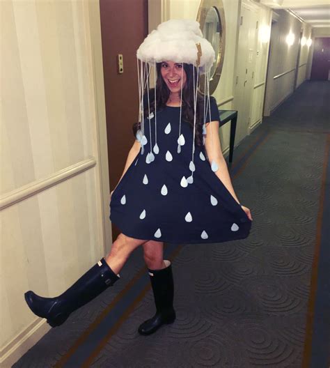 diy rain costume ⛈ cheap halloween costumes cool halloween costumes cloud costume