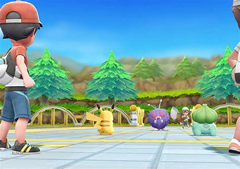 Pokemon Lets Go Pikachu And Lets Go Eevee Gameplay Previewed