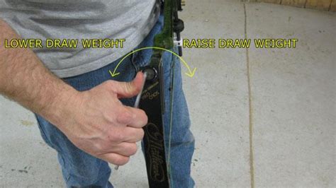 How To Reduce Draw Weight On A Recurve Bow