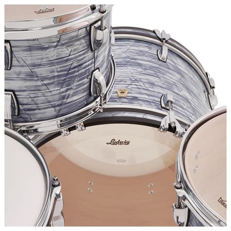 Ludwig Classic Maple 20 Shell Pack Blue Pearl Gear4music