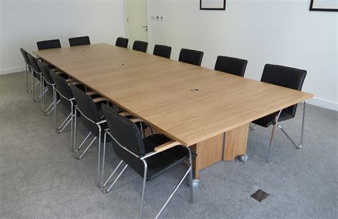 Conference Table With Wheels Delivered Fusion Executive Furniture