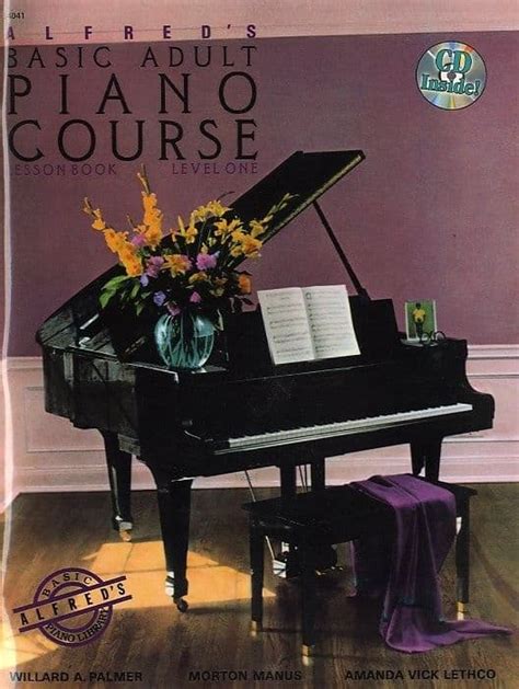 Alfred S Basic Adult Piano Course Lesson Book Level 1