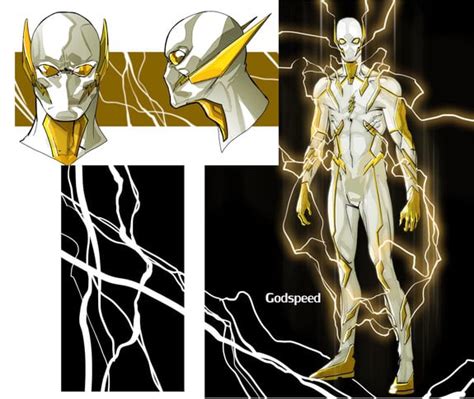 New Flash Villain Godspeed Concept Art Dc Rebirth Artes9
