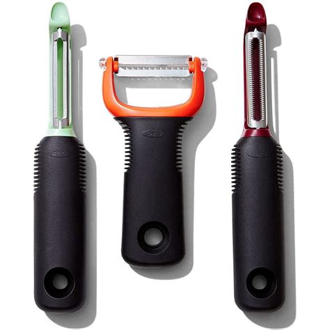 Good Grips Peeler Set 3 Piece Color Accents Oxo Everything Kitchens