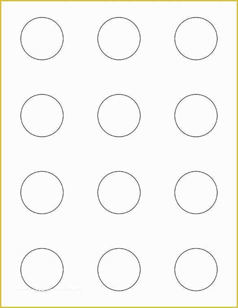 Macarons 101 a beginners guide and printable piping template. Free Macaron Template Of Macaron 1 75 Inch Circle Template ...