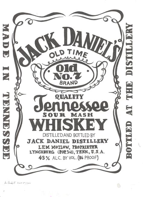 Collection Of Jack Daniels Vector Png Pluspng