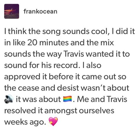 Frank Ocean Tumblr Quotes
