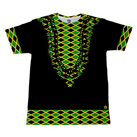 tmmg jamaican flag dashiki style t shirt