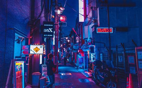tokyo night anime wallpapers wallpaper cave