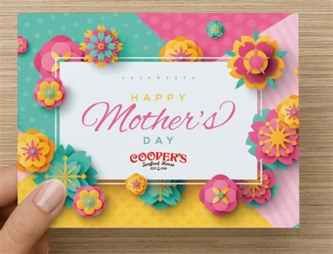 Gift card is not printable but will arrive via usps. Mothers Day Greeting Card & Cooper's Gift Certificate ...