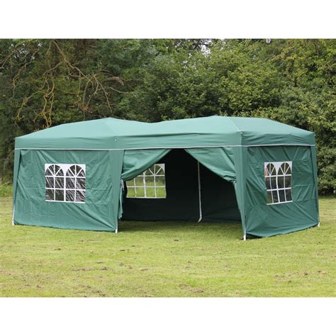Features of 10x15 feet canopy: 10 x 20 Palm Springs GREEN EZ Pop Up Canopy Gazebo Party ...