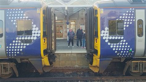 Scotrail 158710 And 158704 Split At Dingwall Youtube