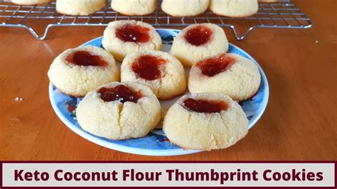 Simple Keto Thumbprint Cookies Nut Free Dairy Free And Gluten Free