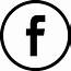 Facebook Logo In Circular Button Outlined Social Symbol Svg Png Icon 