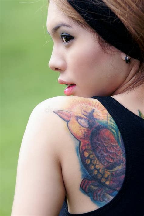 Sexy Tattooed Asian Girls