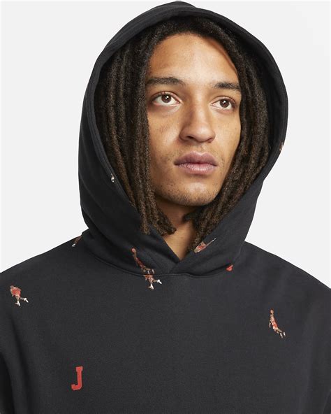 Jordan Essentials Mens Fleece Pullover Hoodie Nike Gb