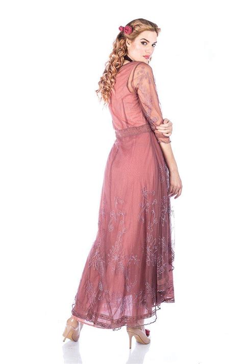 Lightweight Feminine And Absolutely Effortless The Nataya Downton Abbey Tea Party Gown In