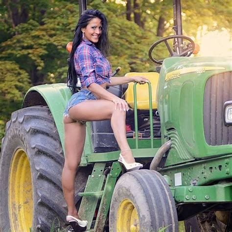 Pin On Tractor Girl
