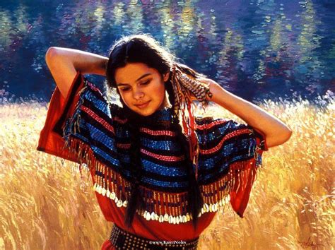 Western And Native American Fine Art By Karen Noles 98 Native