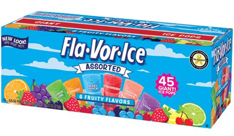 Flavorice Freezer Pops Assorted And Tropical Flavors Home