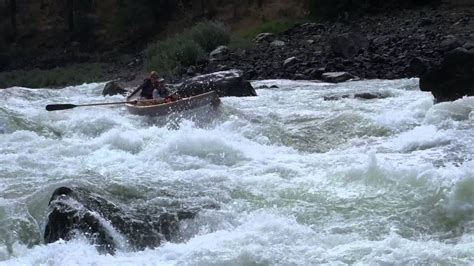 Lower Salmon River Snow Hole Rapid Youtube