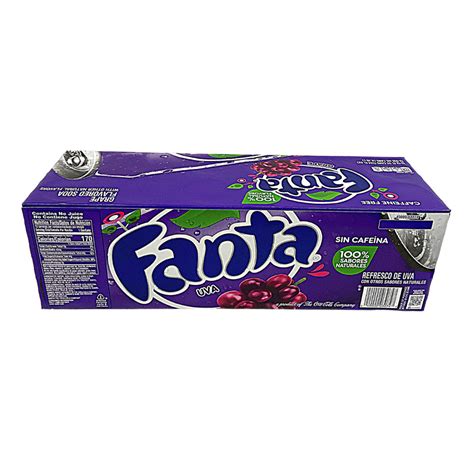 Fanta Grape Flavoured Soda 24 X 355ml Jdm Distributors Ltd