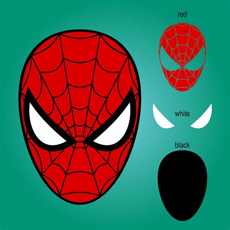Spiderman Face SVG Grouped Svg Layered SVG Cricut Cutting - Etsy UK
