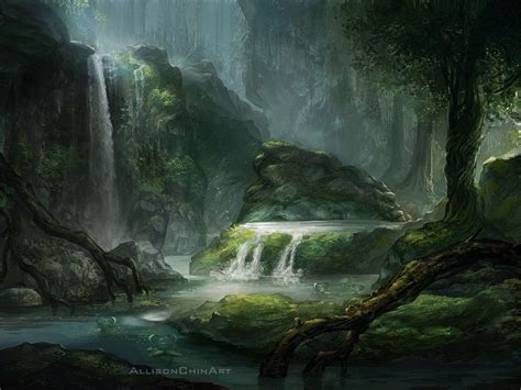 Fantasy Forest Art