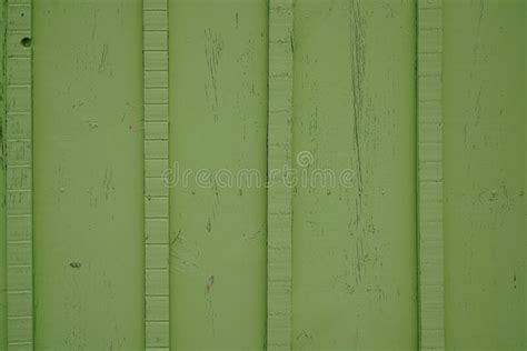 Background Green Line Vintage Wooden Fence Planks Wood Wallpaper Stock