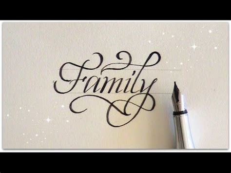 Crayola calligraphy, calligraphy created with an average (cheap!) broad line marker, offers a bold and appealing way to get a message across. how to write in calligraphy - Family for beginners ...