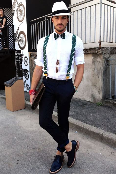 MenStyle1 Men S Style Blog Suspenders FOLLOW For More Pictures