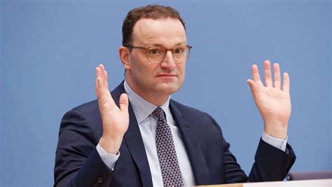 Jens spahn (born 16 may 1980) is a german politician currently serving as federal minister of health in the fourth merkel cabinet.he is a member of the lower house of the federal parliament, the bundestag (german: Jens Spahn zu Lockdown: "Monate der Einschränkungen und ...