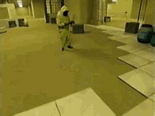 Backrooms Hazmat Suit GIF Backrooms Hazmat Suit Discover Share GIFs