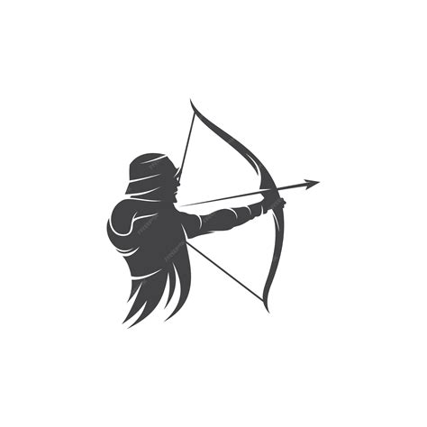 Premium Vector Archery Logo Design Vector Template