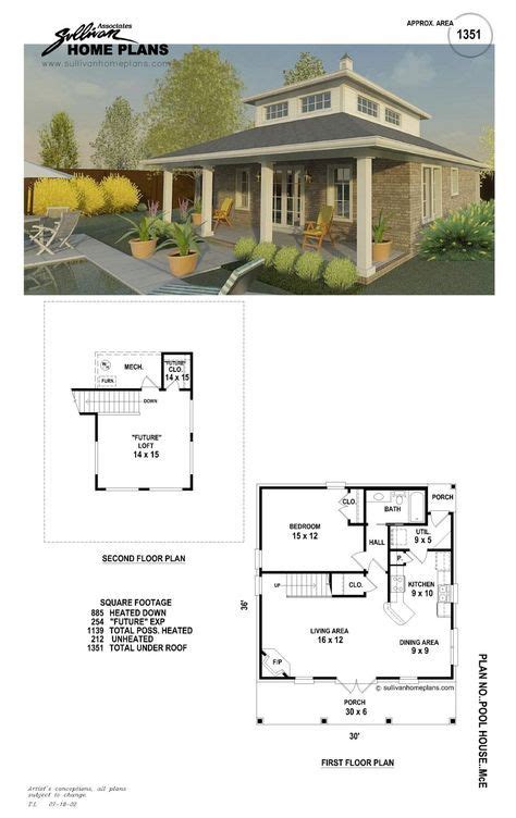 Rooms of the house lesson plan for beginner esl students. nice pool cabana plan | Pool house plans, Small pool ...