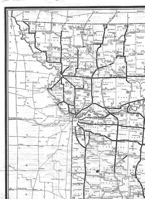 Map Of Northwest Missouri Agatha Laverne
