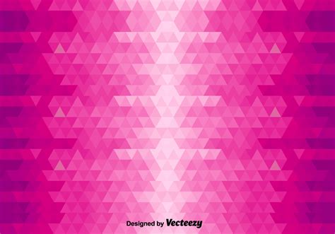 Abstract Vector Background With Pink Triangles 111224 Vector Art At