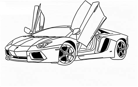 Printable realistic dragon for adults coloring page. Lamborghini Aventador Supercar Coloring Pages - Supercars ...