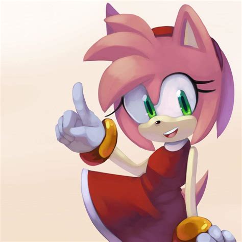 Amy~ Sonic The Hedgehog Amino