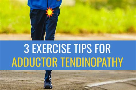 3 Exercise Tips For Runners With Adductor Tendinopathy Sports Injury