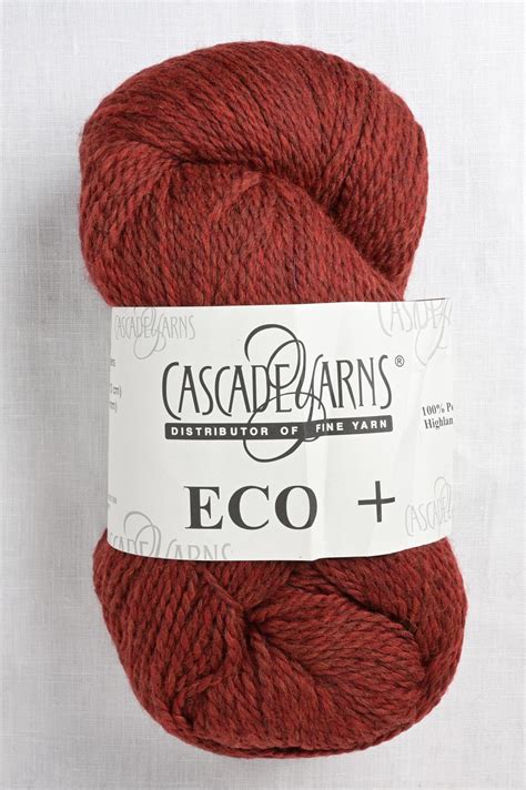 Cascade Eco Plus 9654 Campfire Heather Wool And Company Fine Yarn