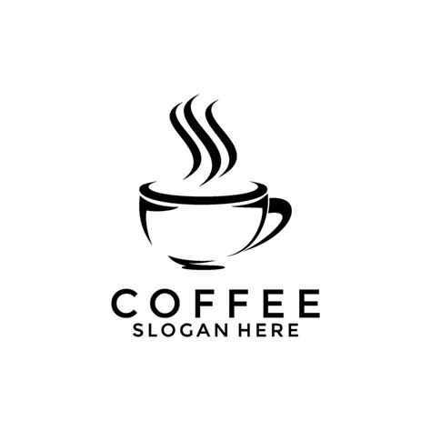 Coffee Cup Logo Vector Coffee Shop Cafe Logo Design Inspiration