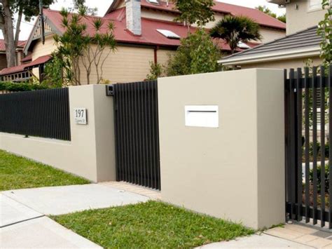 6 Minimalist Home Fence Materials Selection Modern Fence Design