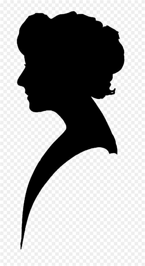 Clip Art Silhouette Female Heads Clipart Woman Clipart Stunning