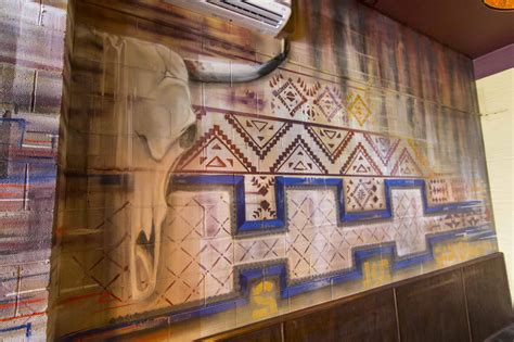 Inside the mexican decor is dated (sponged walls) but colorful. Mexican Restaurant Interior Wall Art - Set It Off Decor