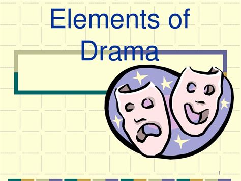 Elements Of Drama Ppt Download